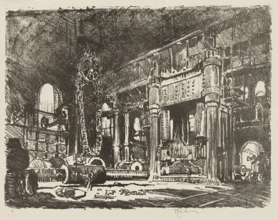 English War Work:  The Gun Forge