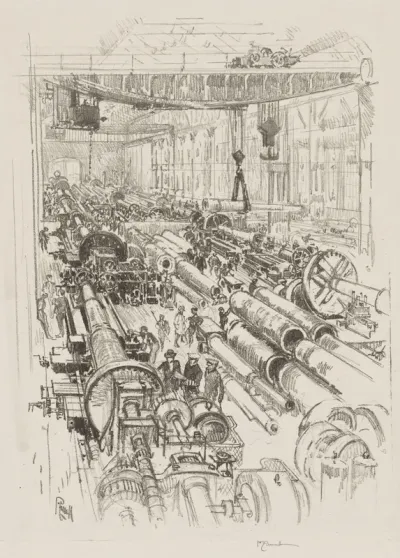 English War Work:  The Gun Shop