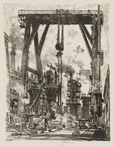 English War Work:  The Old Gun Pit