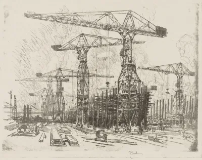English War Work:  The Old Shipyard