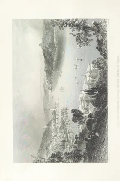 engraving from "Picturesque Europe. Containing ... engravings of views of its most interesting scenery. First series. (The Beauties of the Bosphorus; by Miss Pardoe, from drawings by W. H. Bartlett.)".