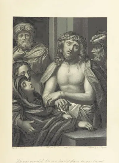 engraving from "The Sacred Gift. A series of meditations upon Scripture subjects. Secondseries".