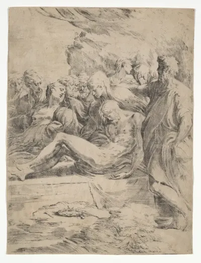 Entombment Facing Left