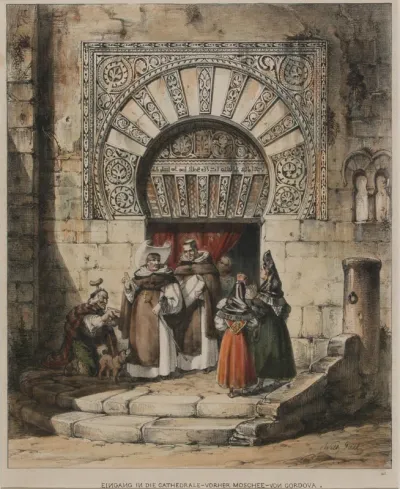 Entrada a la Catedral, antes Mezquita, de Córdoba