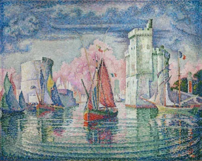 Entrance of La Rochelle Harbor