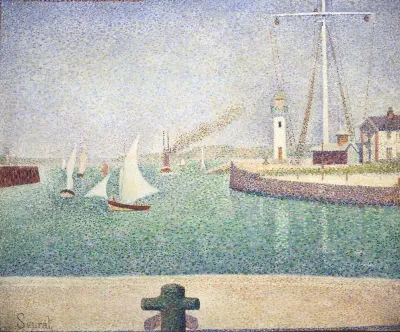 Entrance of The Port of Honfleur