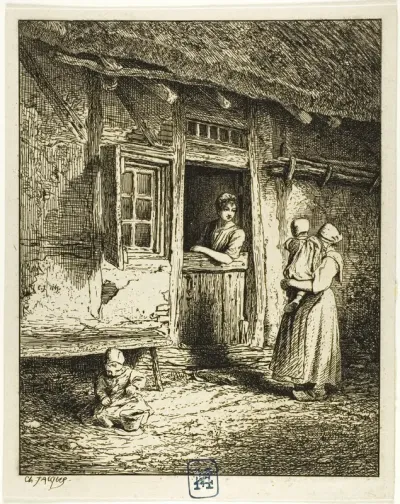 Entrance to a Peasant's House
