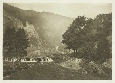 Entrance to Dove Dale, Derbyshire