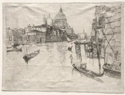 Entrance to the Grand Canal, Venice