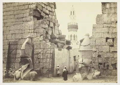 Entrance to the Great Temple, Luxor