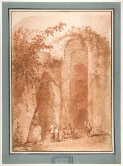 Entrance to the Grotto of Posillipo