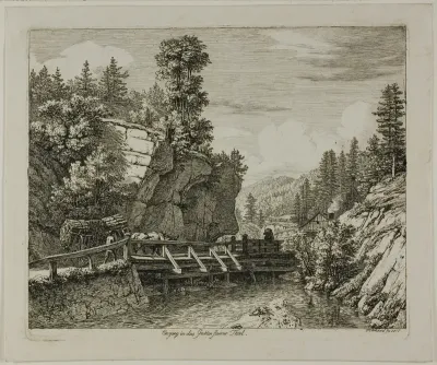 Entrance to the Guttensteiner Valley