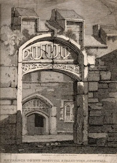 Entrance to the Hospital, St