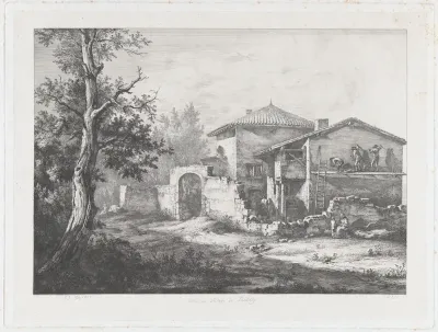 Entrance to the Village of Lentilly