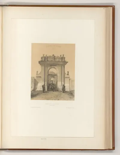 Entrée de la Villa Santucci