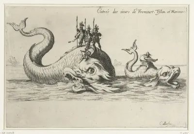 Entree van de heren van Vroncourt, van Tyllon en van Marimont