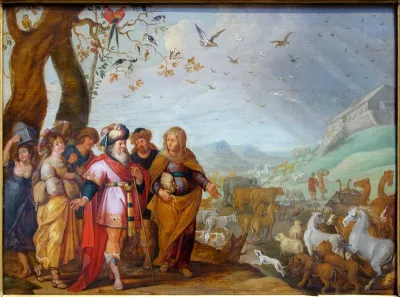Entry into Noah's ark (Gen. 6-8)