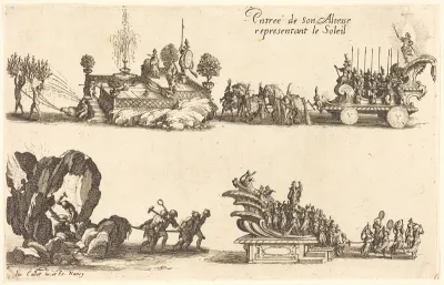 Entry of His Highness, Representing the Sun