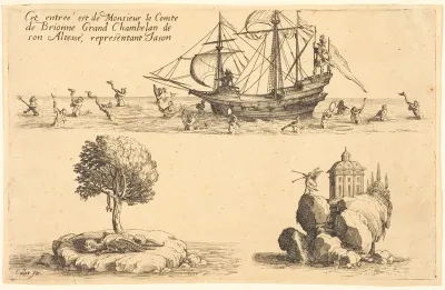 Entry of M. le Comte de Brionne, Grand Chamberlain of His Highness,Representing Jason