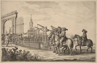 Entry of Marie de Medici into Amsterdam [plate 1 of 6]