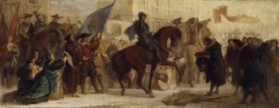 Entry of Maximilian I into Prague after the Victory on the White Mountain in 1620