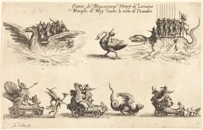Entry of Monseigneur Henry de Lorraine, Marquis de Moy, under the Name of Pirandre