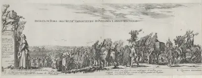 Entry of the Polish Ambassador into Rome