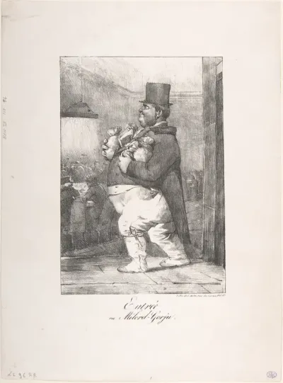 Entry, or Lord Fat Cheeks (Entrée, ou Milord-Gorju)