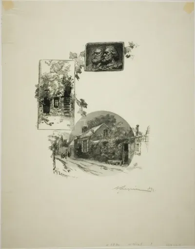 Entry to Rousseau's Studio and the Millet Home