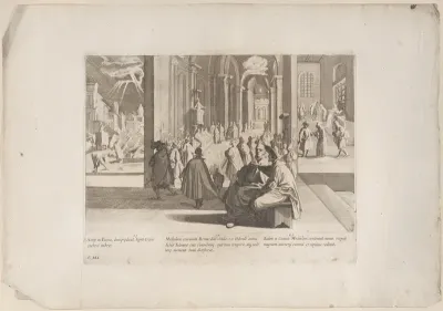 Episode 19: Saint Bernardino's cousin's soul appears to him at her death, while he is preaching; Episode 20: Saint Bernardino aids those held captive; Episode 21: Saint Bernardino reforms the wicked, from "The Life of Saint Bernardino of Siena"