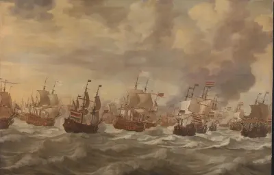 Episode from the Four Days' Naval Battle (11-14 June 1666)
