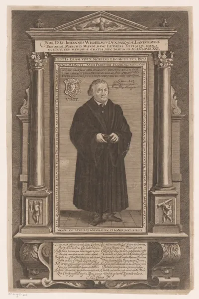 Epitaaf van Martin Luther