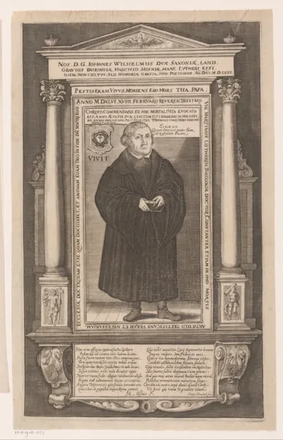 Epitaaf van Martin Luther