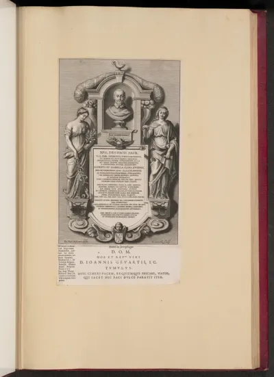 Epitaph of Claude Jean Gevaert