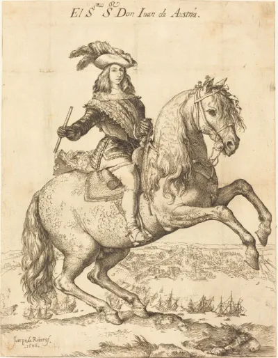 Equestrian portrait of Don Juan of Austria