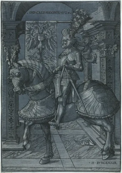 Equestrian Portrait of the Emperor Maximilian