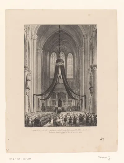 Eredienst voor De Merode, 1830
