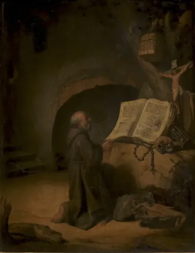 Eremit Praying
