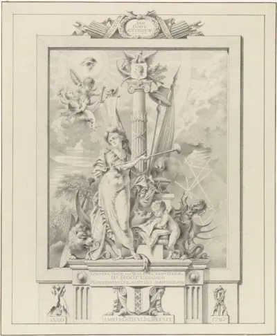 Erezuil voor Hendrik Hooft Danielsz., 1787