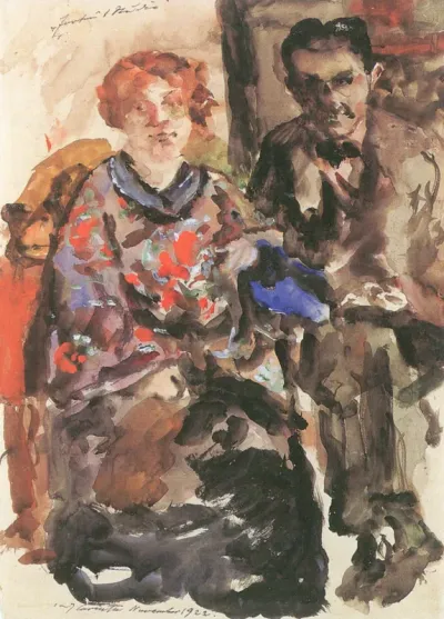 Erich Goeritz und seine Frau