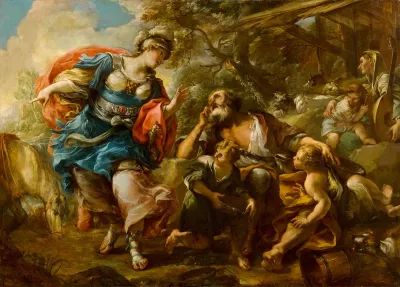 Erminia and the shepherds
