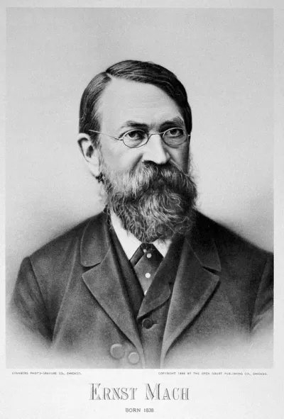 Ernst Mach. Photogravure by Synnberg Photo-gravure Co., 1898