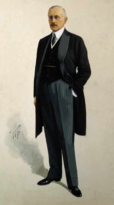 Ernst Ott. Gouache and watercolour by Pip, 1911