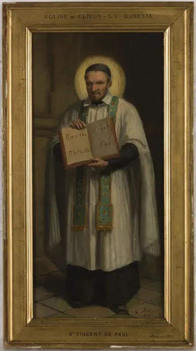 Esquisse pour l'église de Clichy : Saint Vincent de Paul