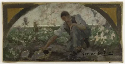 Esquisse pour la salle à manger de l'Hôtel de Ville de Paris : Le chou