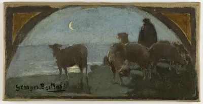 Esquisse pour la salle à manger de l'Hôtel de Ville : La viande de mouton