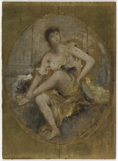 Esquisse pour le foyer du théâtre du Châtelet : La danse