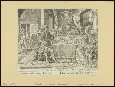 Esther Accusing Haman at The Banquet