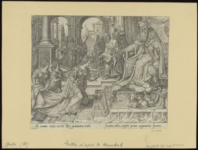 Esther Before Ahasuerus, Inviting Him for a Banquet