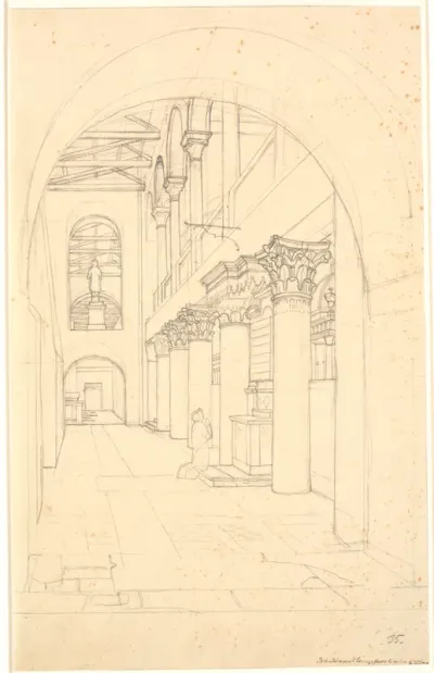 Et parti i kirken S. Lorenzo fuori le Mura, Rom